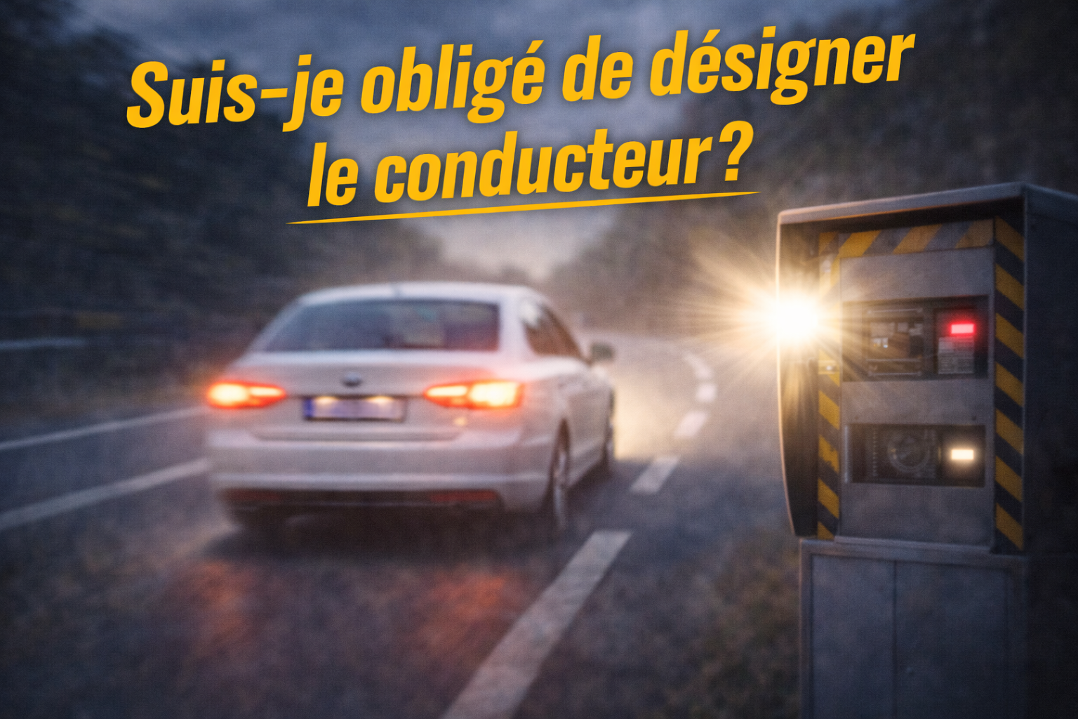 désigner le conducteur