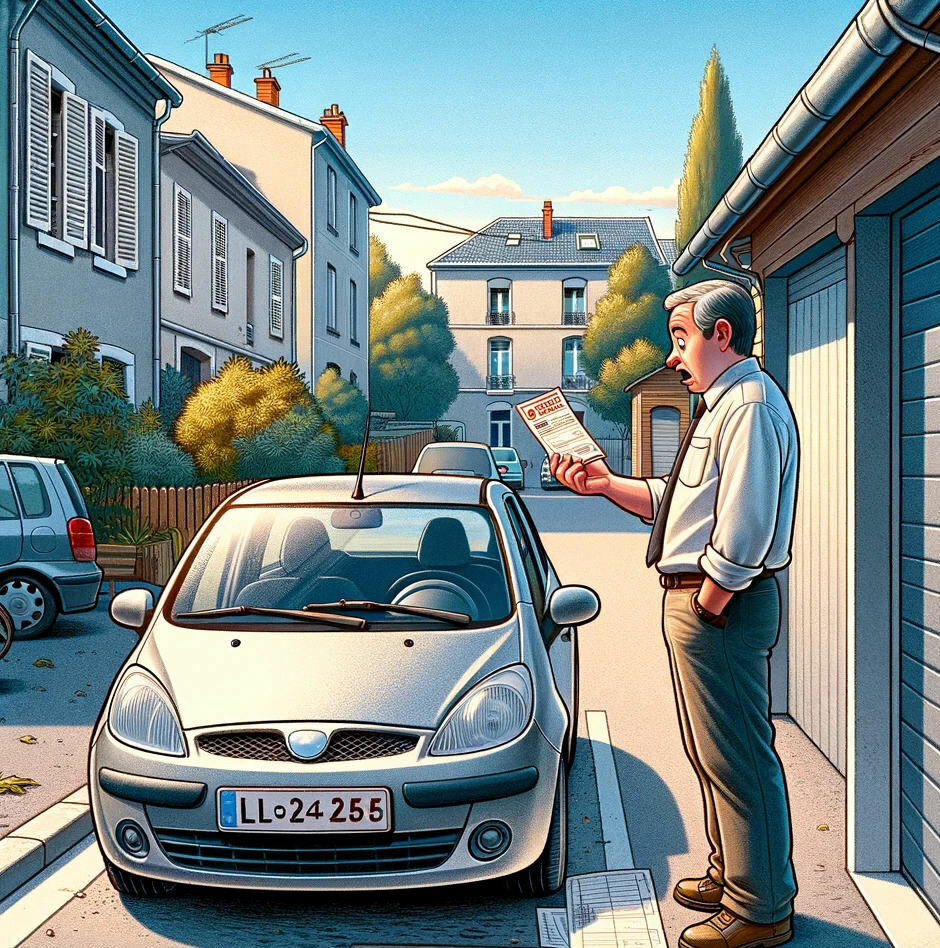 Attention Stationner devant son garage peut vous coûter cher ! Etienne Lejeune Avocat droit