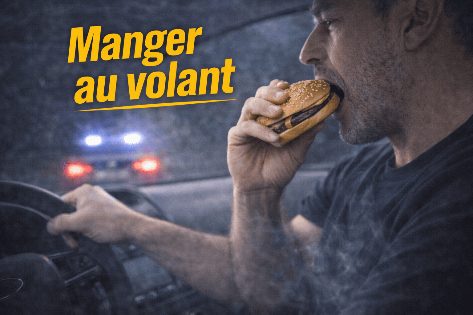 manger au volant