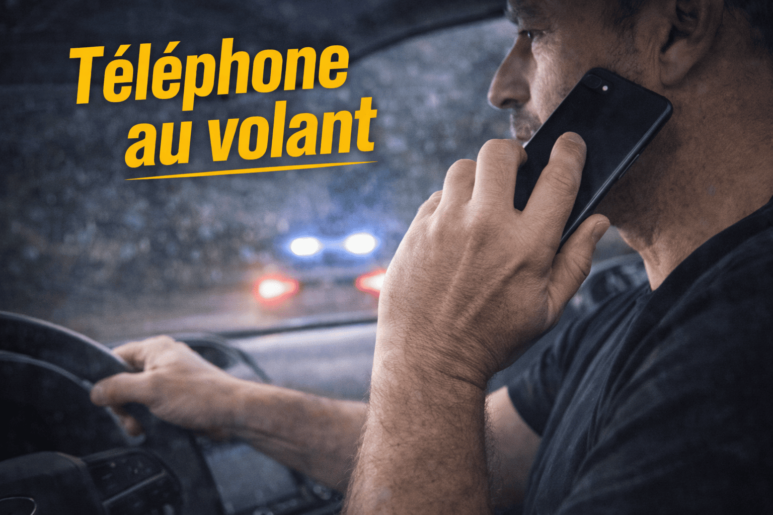 téléphone au volant
