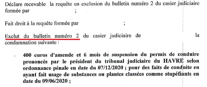 avocat effacement de casier judiciaire au Havre