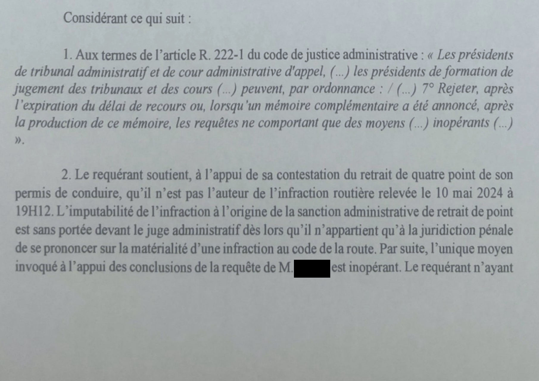 Stop grillé, permis annulé l'erreur à ne pas faire !