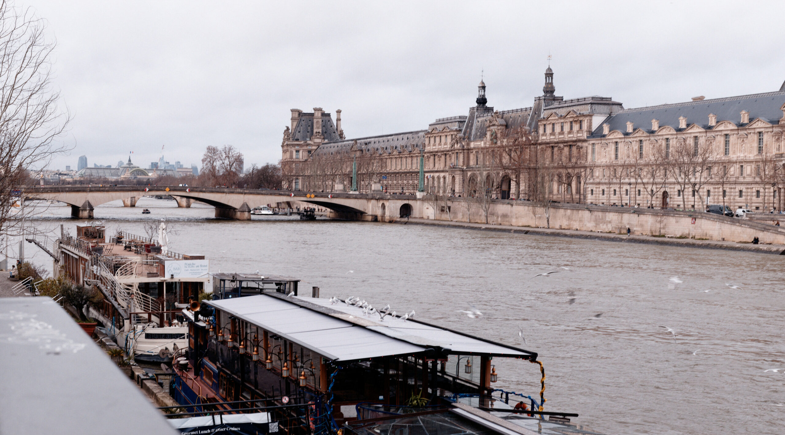 ile de france paris quais seine bateau mouche louvre
