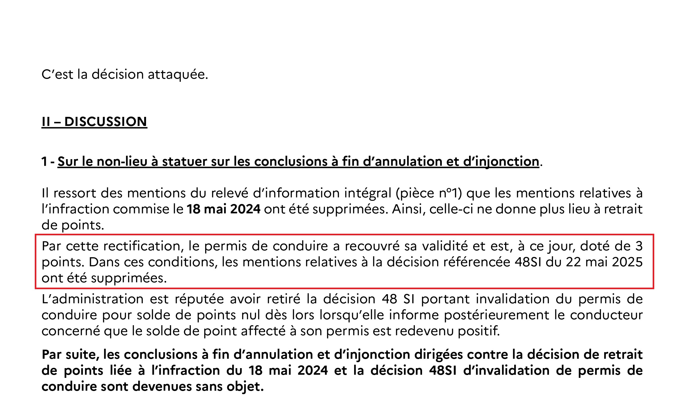 Permis sauvé retrait de points illégal après conduite en trottinette électrique