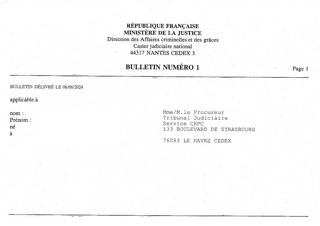 Casier B1B2 quelles conséquences pour votre emploi