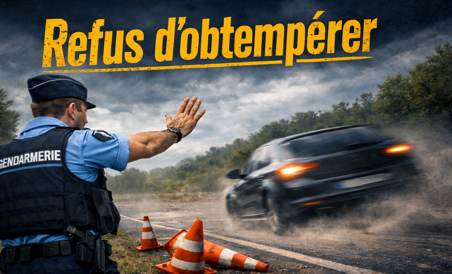refus d'obtempérer