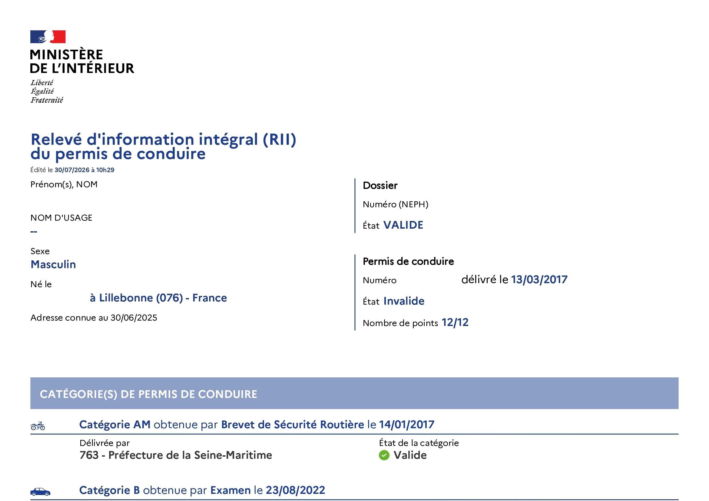 Permis sauvé après une lettre 48SI grâce à la contestation d'une amende majorée