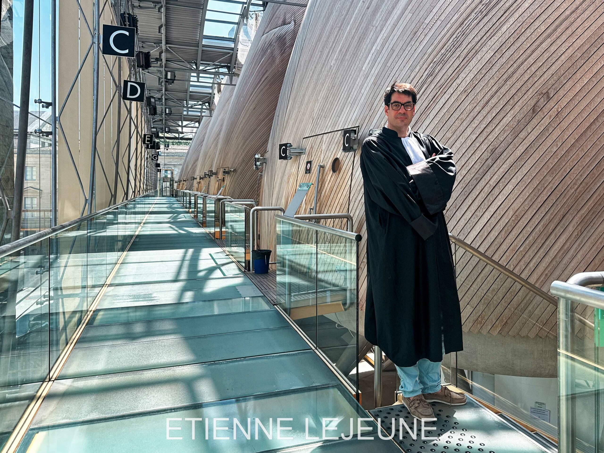 Maître Etienne Lejeune, au tribunal correctionnel de Bordeaux @Maître Etienne Lejeune avocat permis Bordeaux
