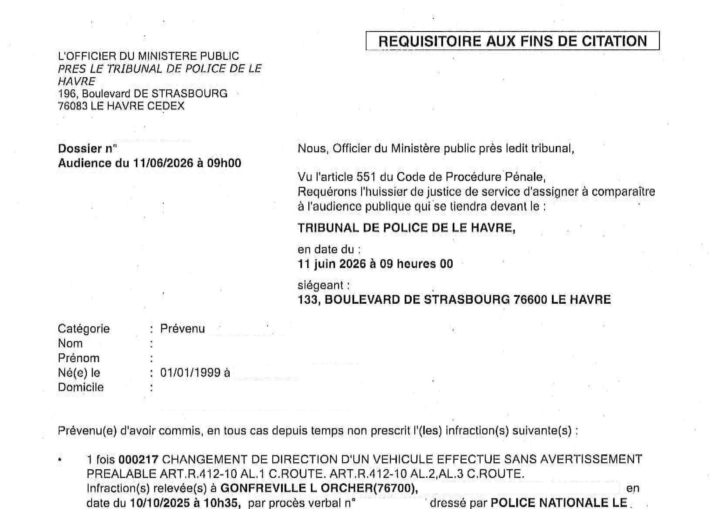Officier du ministère public (OMP) : rôle, pouvoirs et recours en droit routier