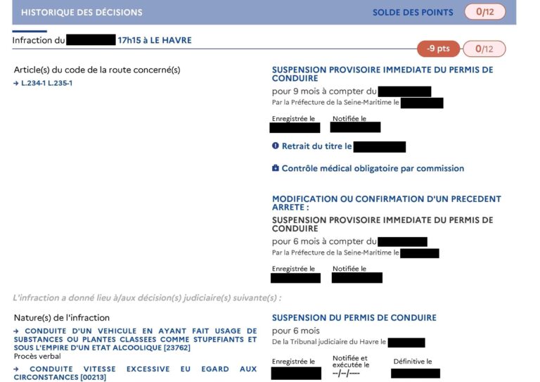 Peut-on perdre 9 points d'un coup sur son permis de conduire