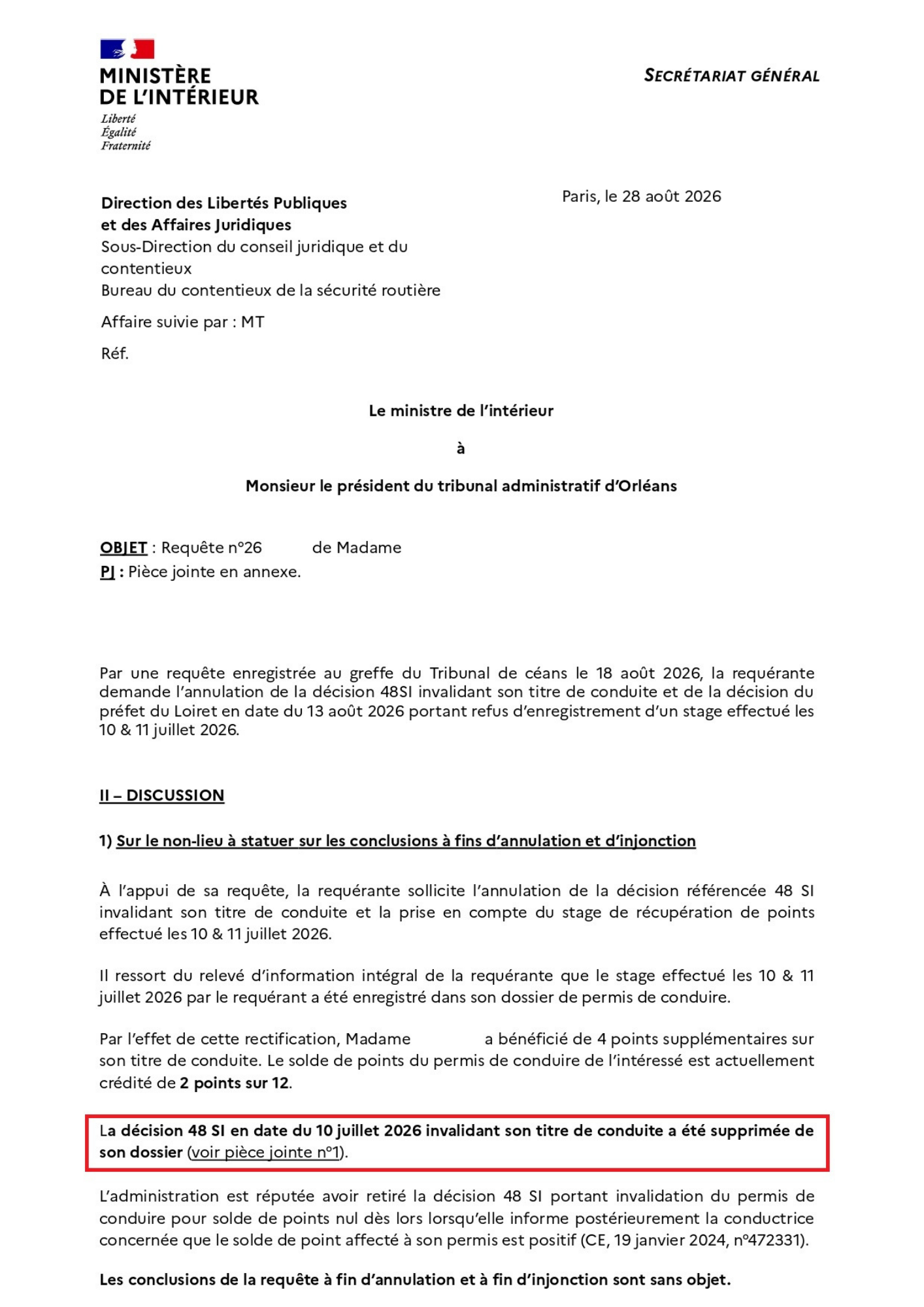 avocat permis annulé Orléans