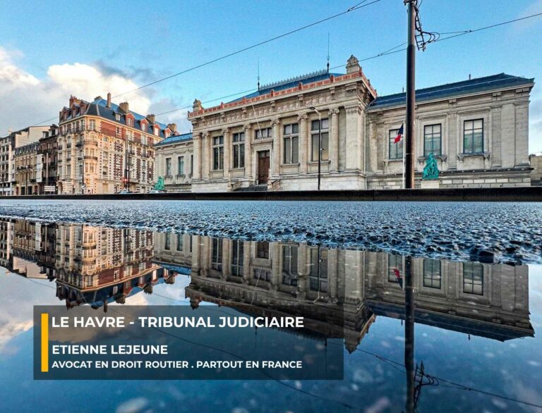 Conduite malgré une suspension au Havre pas de confiscation du véhicule ni d'inscription au B2