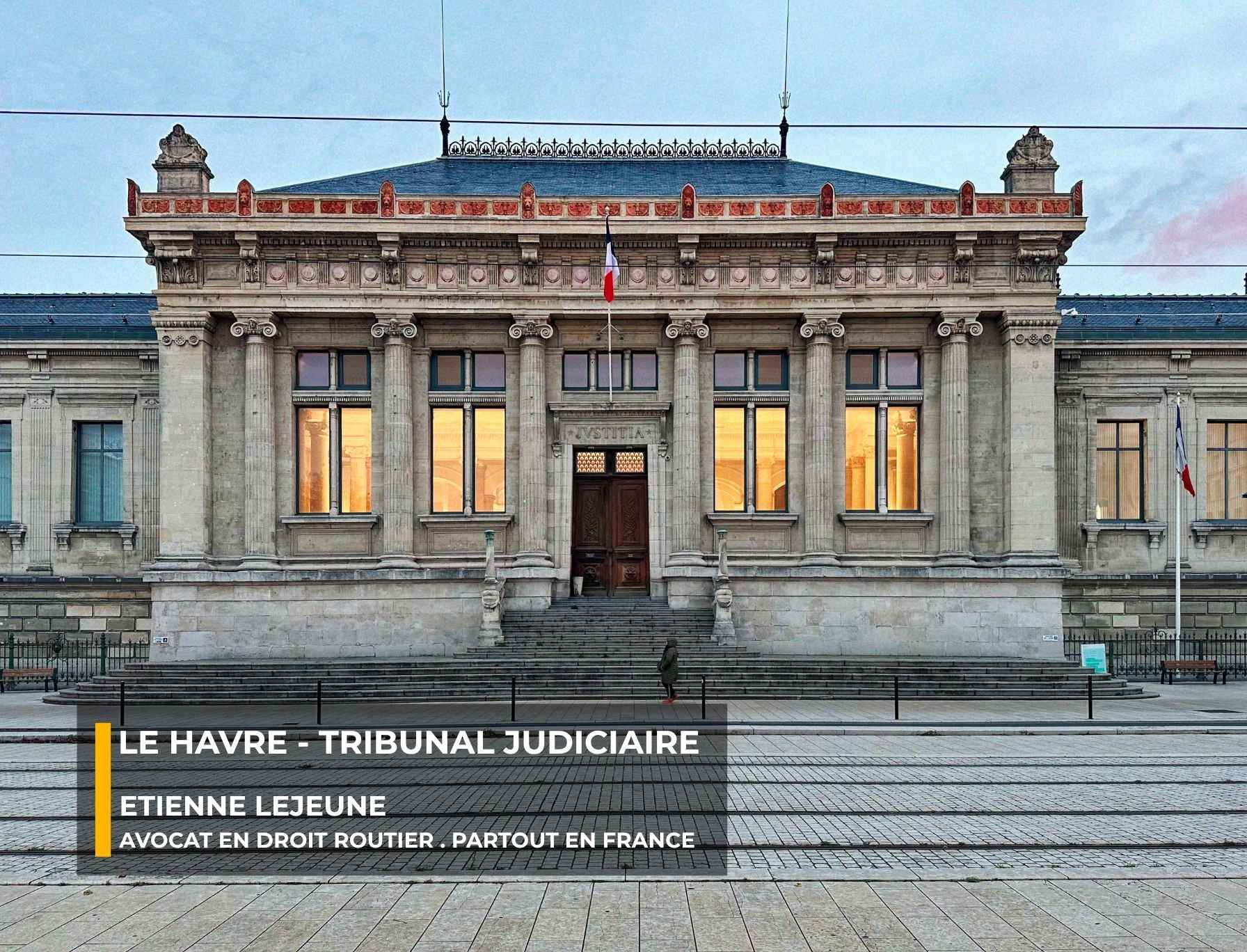 Délit de fuite au Havre aucune suspension du permis en CRPC