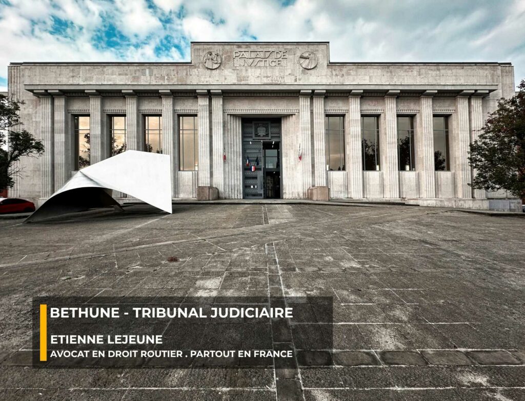 Alcool au volant à Béthune condamnation sans inscription au casier judiciaire B2
